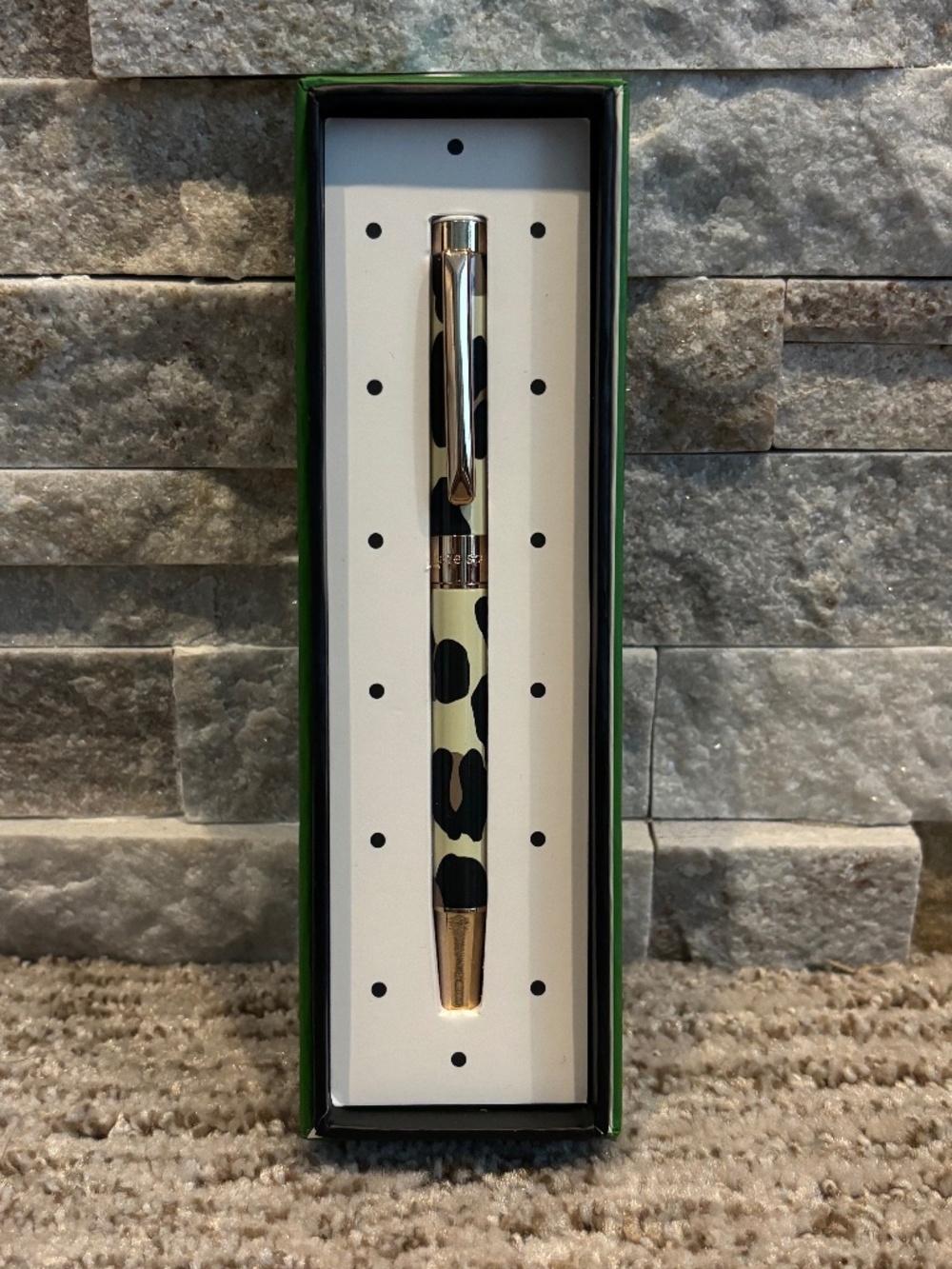 Kate Spade Leopard Print Ballpoint Pen